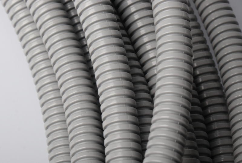 Tubería corrugada de PVC