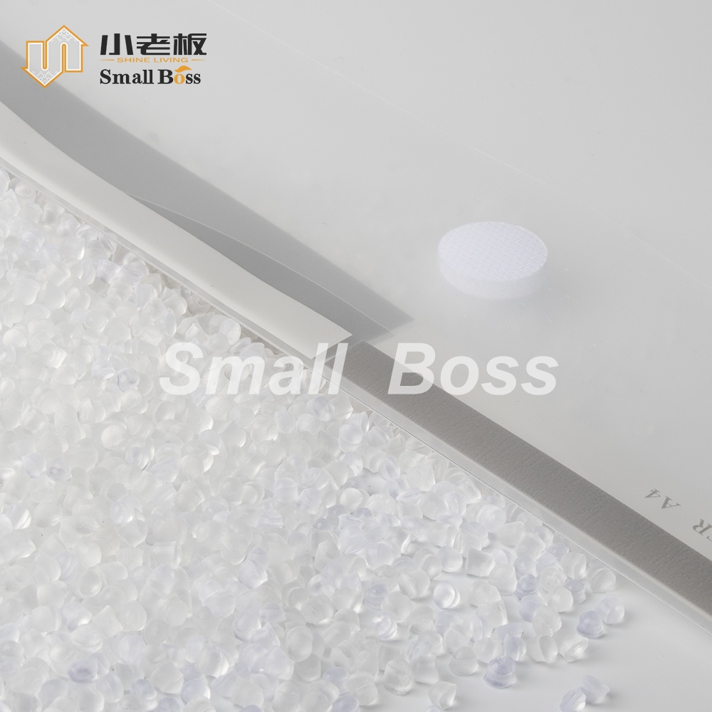 Waterproof and wear-resistant transparent soft PVC Compound for document bag