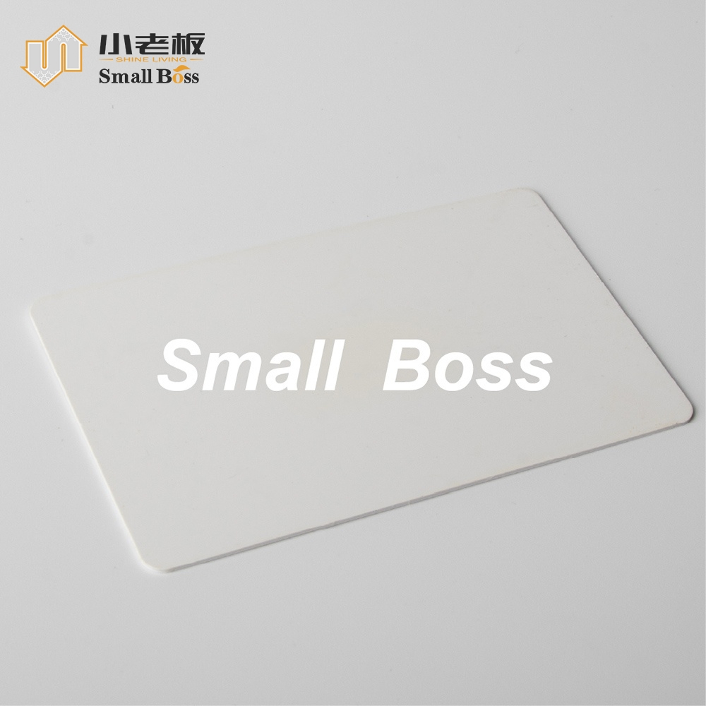 High toughness transparent rigid PVC Compound for magnetic strips and chip cards