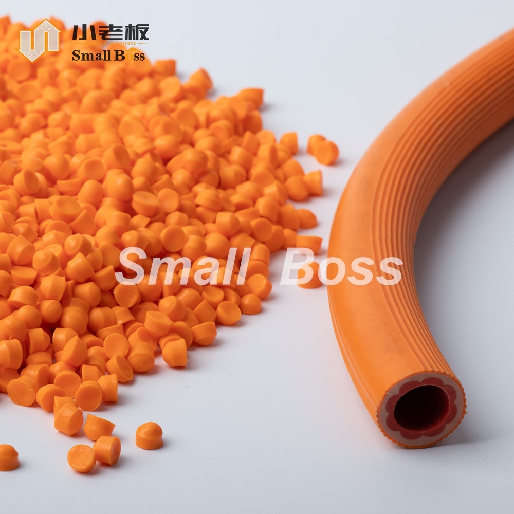 Low cost imitation TPU high resilience modified PVC Compound for hose