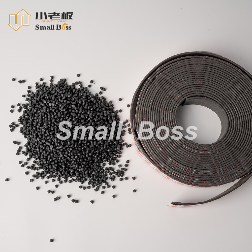High expansion ratio soft PVC Compound for fireproof sealing strips