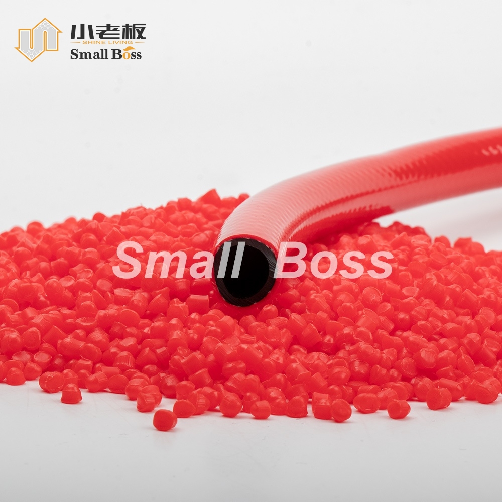 耐油PVC软管专用料 耐晒耐低温-40℃PVC花圃管专用料