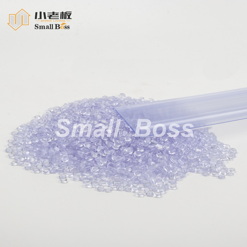 高通明PVC超市价目条专用颗粒