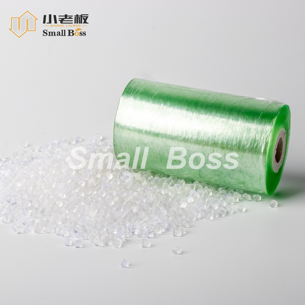 防出油性好PVC缠绕膜用颗粒 PVC软质通明料
