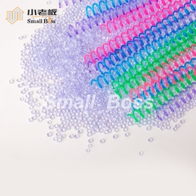 Transparent rigid PVC Compound for notebook coils