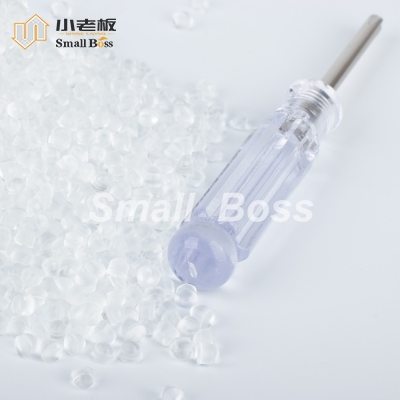 通明螺丝刀手柄专用料 PVC颗粒