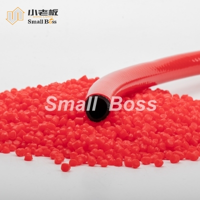耐油PVC软管专用料 耐晒耐低温-40℃PVC花圃管专用料